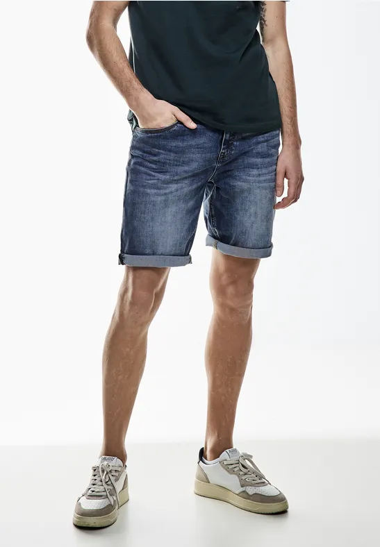 Street One Elastische Jeans Shorts Riesige Ersparnisse