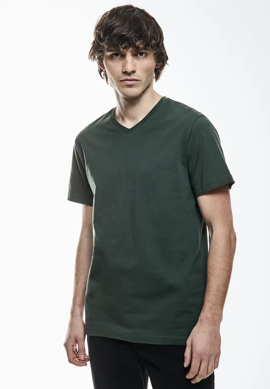 Street One Basic V-Neck T-Shirt Kostenlose Rückgabe