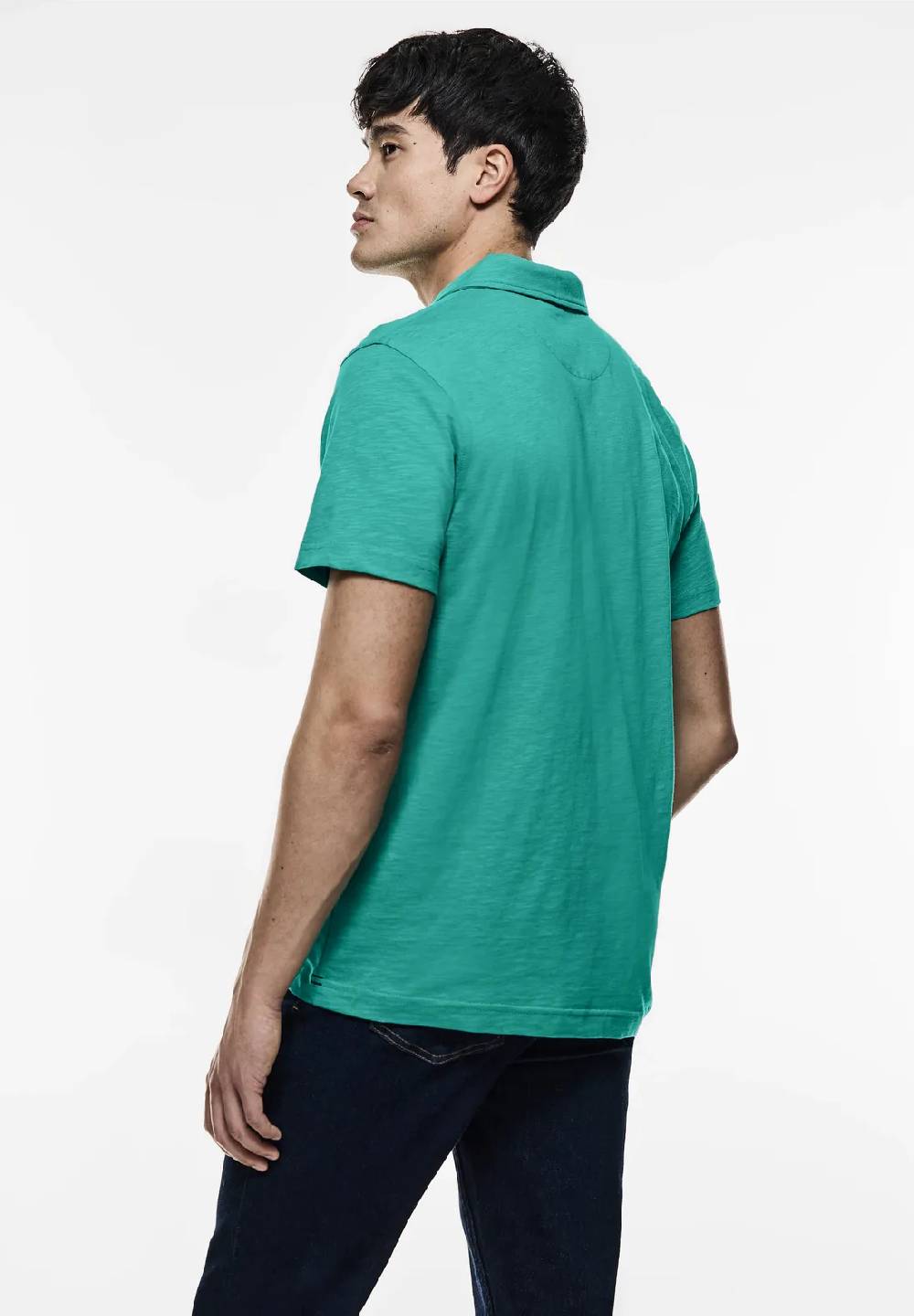 Street One Slub Jersey Poloshirt Letzter Tag