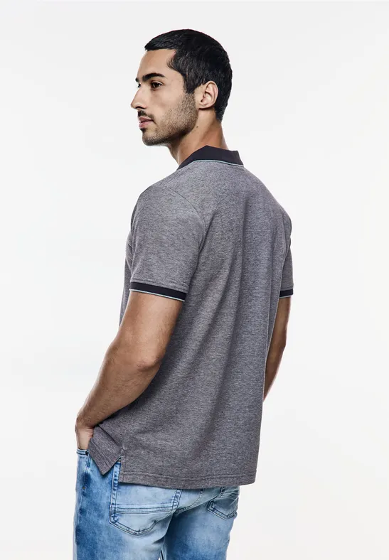 Street One Oxford Poloshirt Kostenloser Versand international