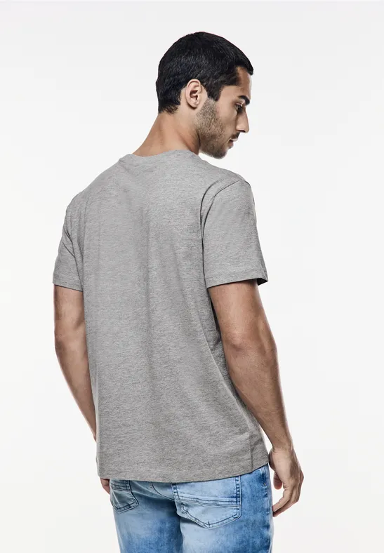 Street One T-Shirt mit Brustprint Im Verkauf