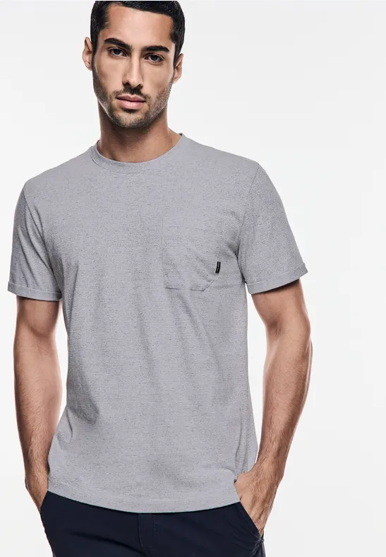 Street One T-Shirt mit feinen Streifen zollfrei