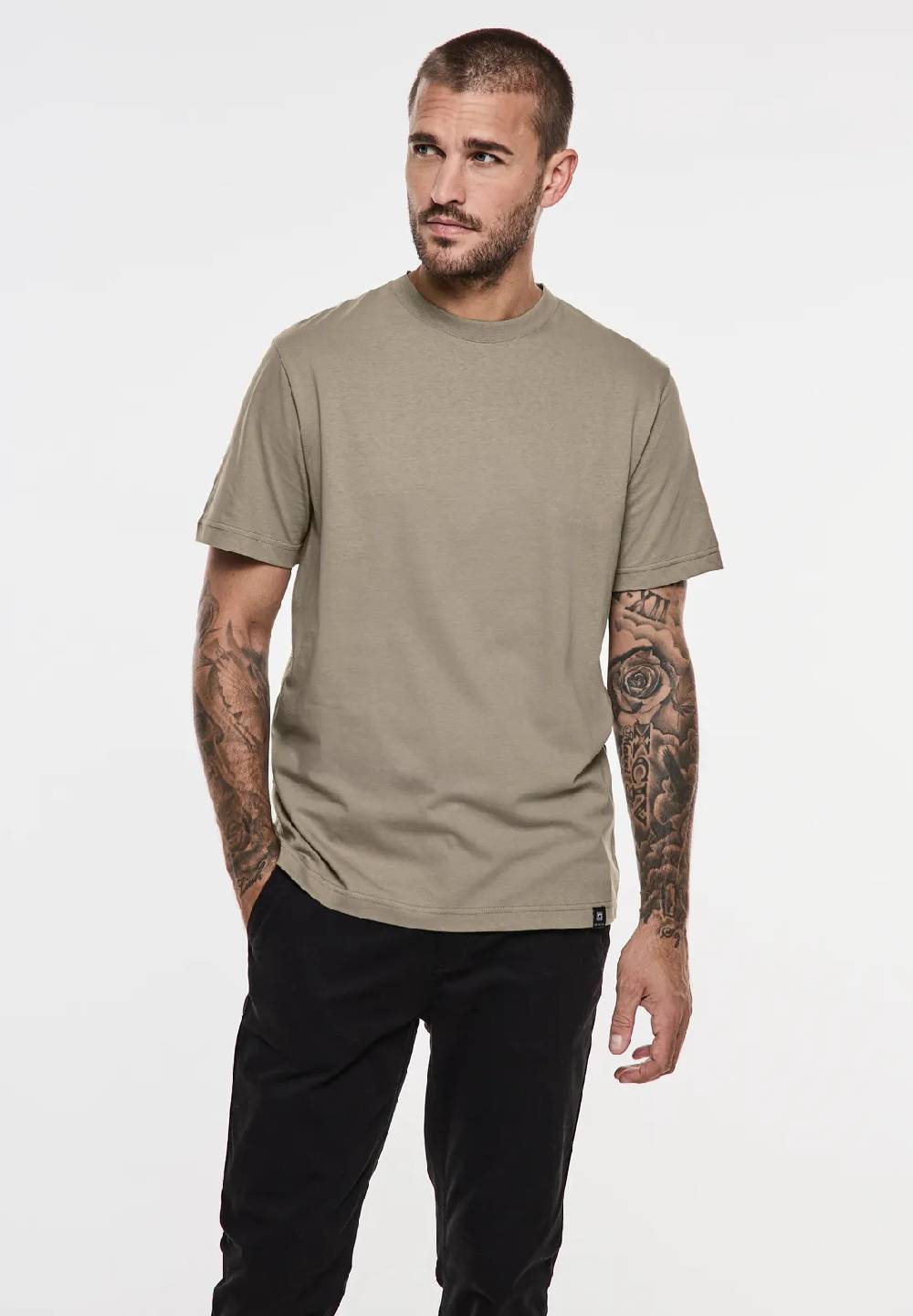 Street One Basic T-Shirt in Unifarbe Fabrikverkauf