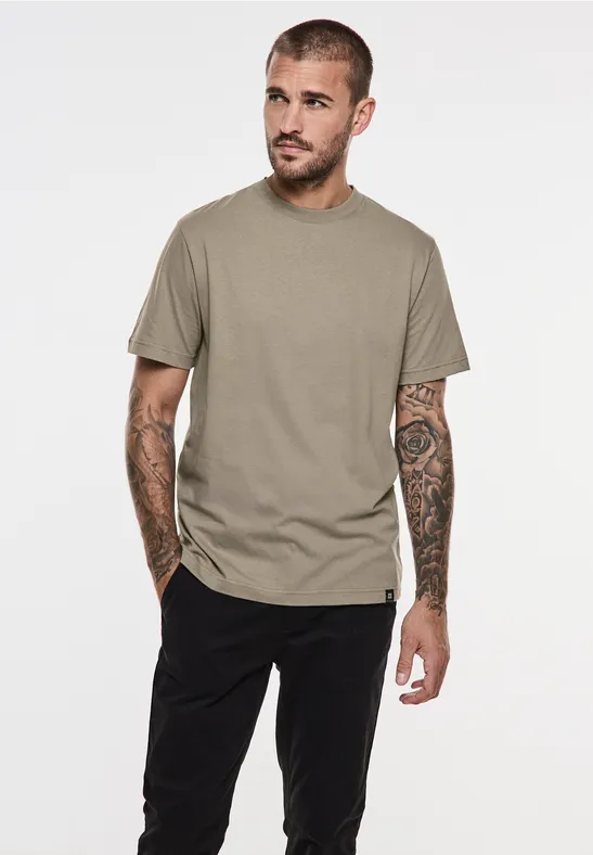 Street One Basic T-Shirt in Unifarbe Fabrikverkauf