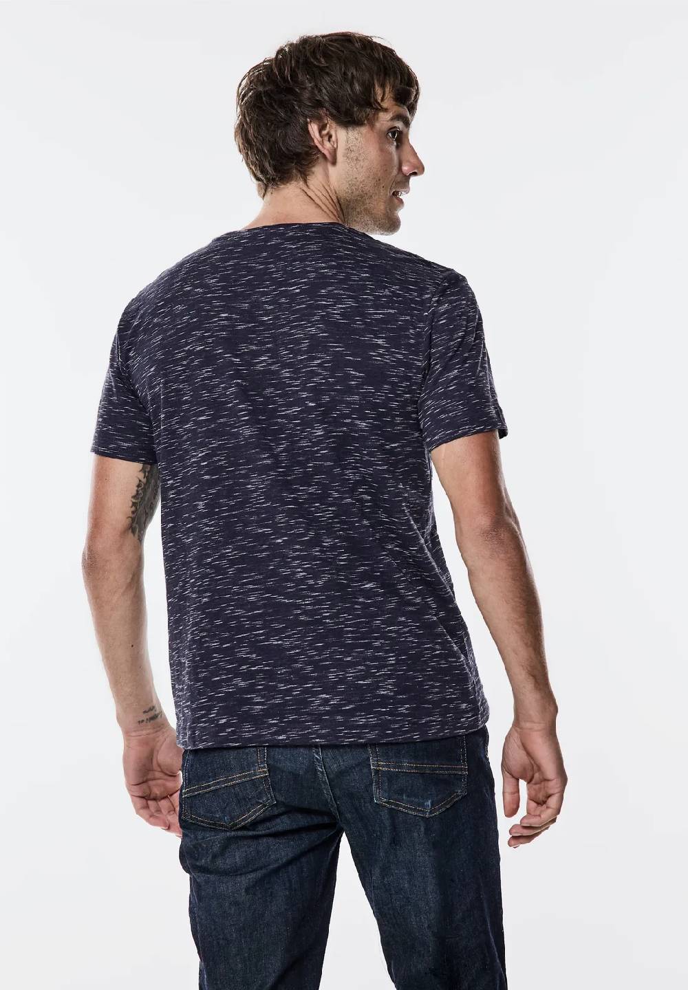 Street One T-Shirt in Melange-Optik Fabrik Onlineshop