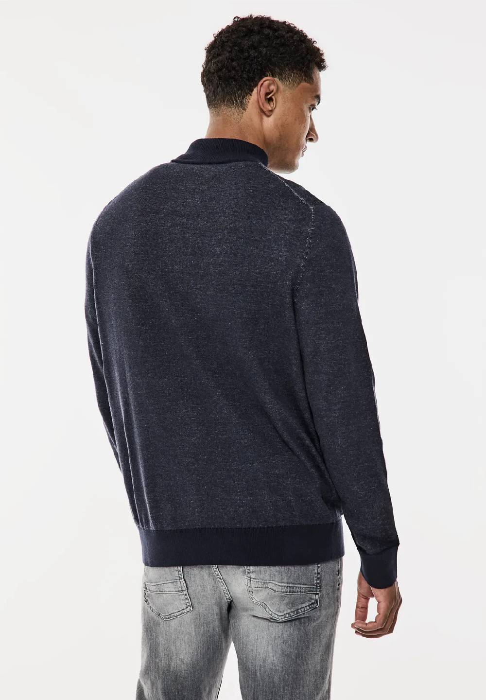 Street One Pullover in Two Tone Optik Begrenztes Angebot