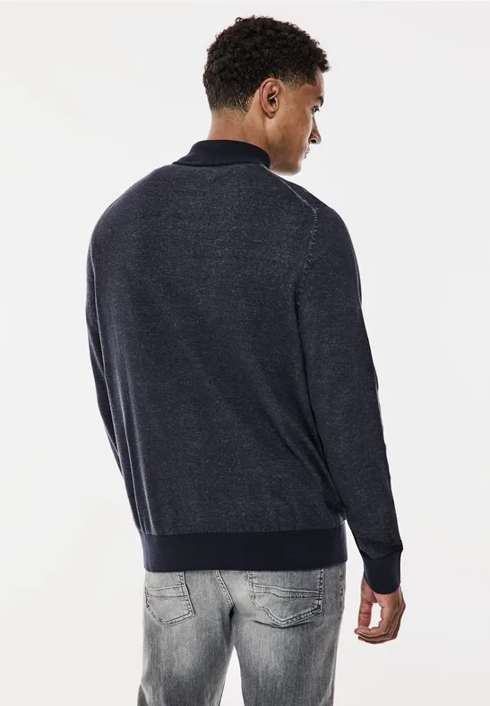 Street One Pullover in Two Tone Optik Begrenztes Angebot