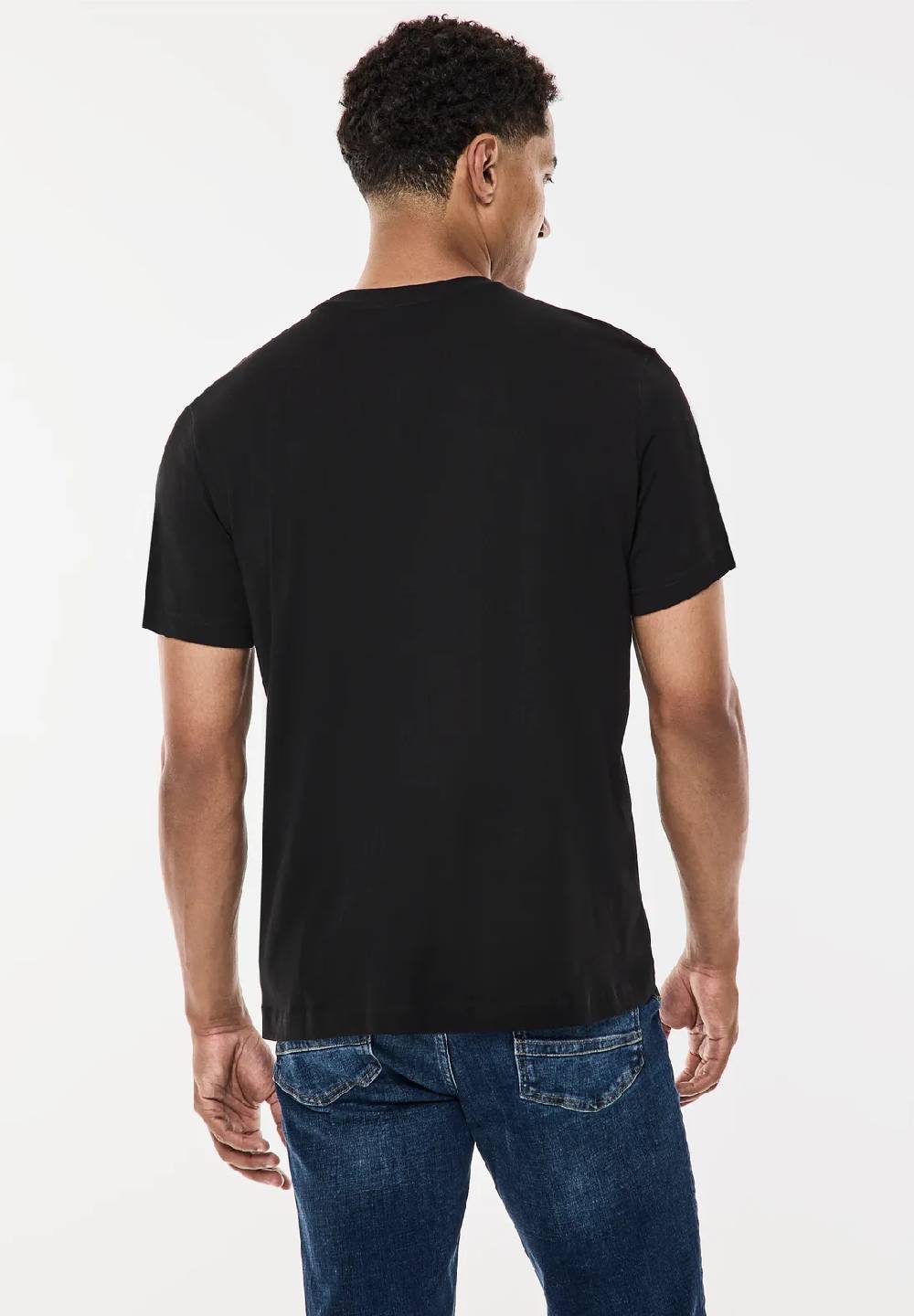 Street One T-Shirt mit glänzendem Print Preisnachlass