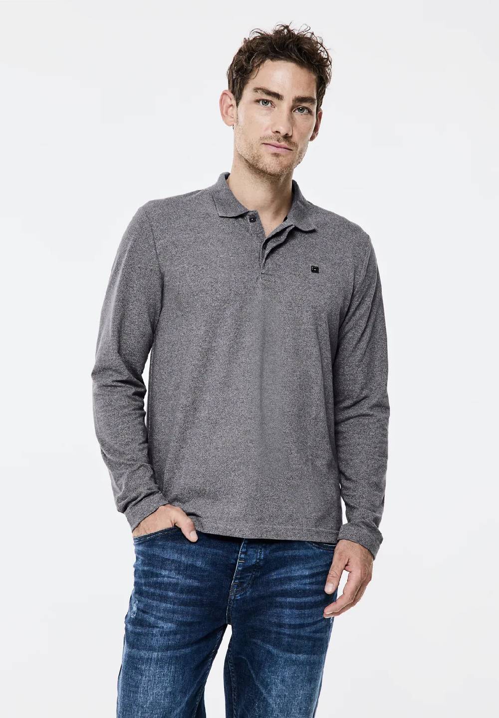 Street One Pique-Langarmpolo Black Friday