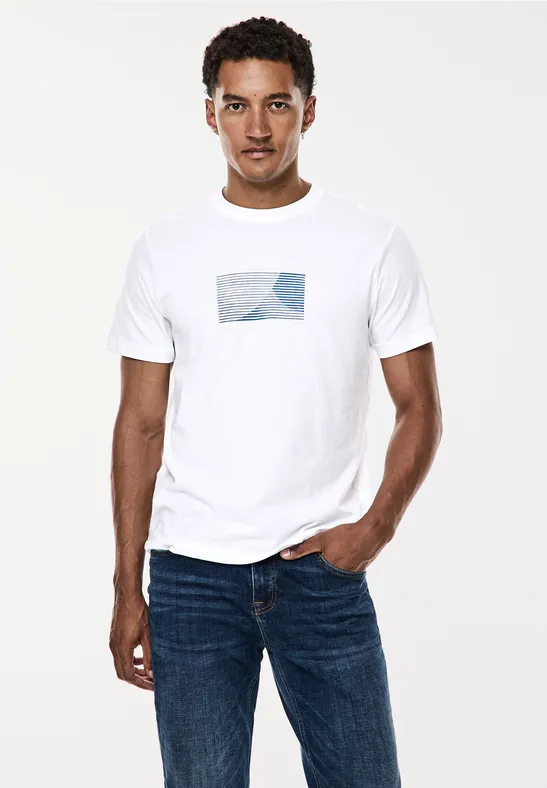 Street One T-Shirt mit Print Weihnachtsangebot