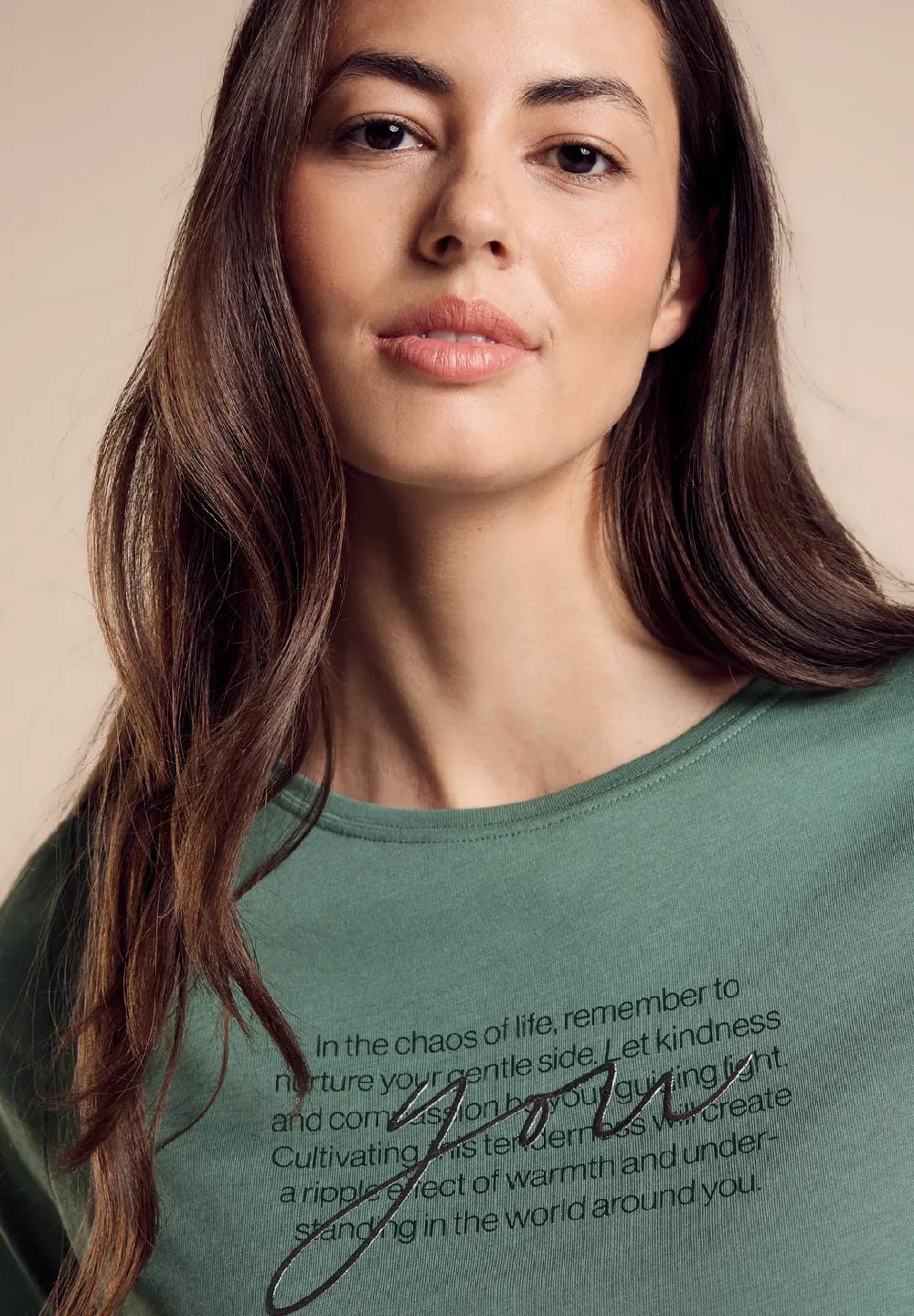 Street One T-Shirt mit Wording