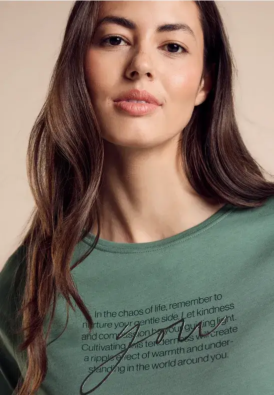 Street One T-Shirt mit Wording Exklusive Angebote