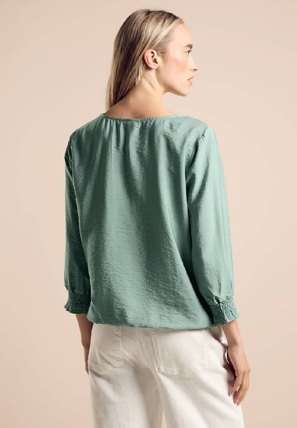 Street One Bluse mit Smock-Detail Kauf eins, bekomm eins gratis