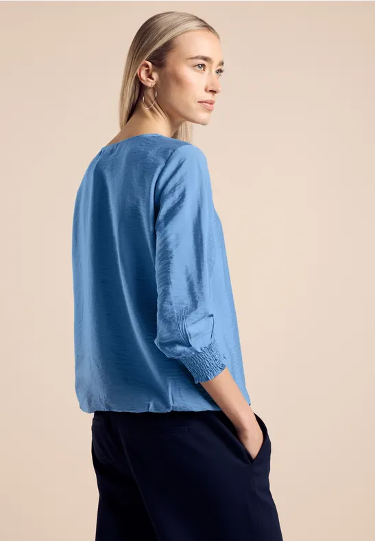 Street One Bluse mit Smock-Detail Tägliche Deals