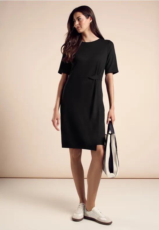 Street One Etui-Kleid mit Knoten Kostenlose Rückgabe