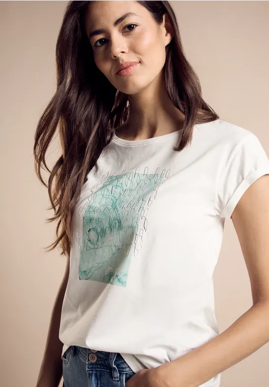 Street One T-Shirt mit Print JETZT KAUFEN