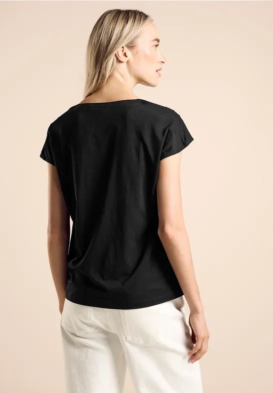 Street One Jersey-T-Shirt Zeitbegrenzte Promotion
