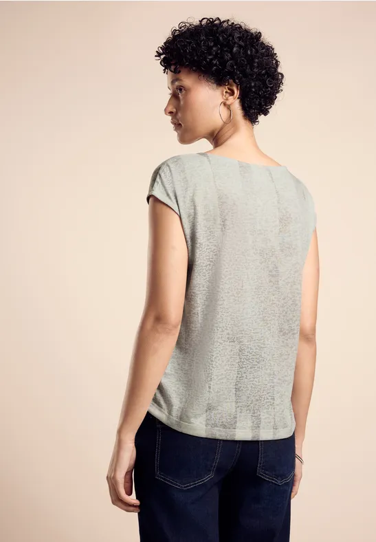 Street One T-Shirt mit Wording Bis zu 65% Rabatt