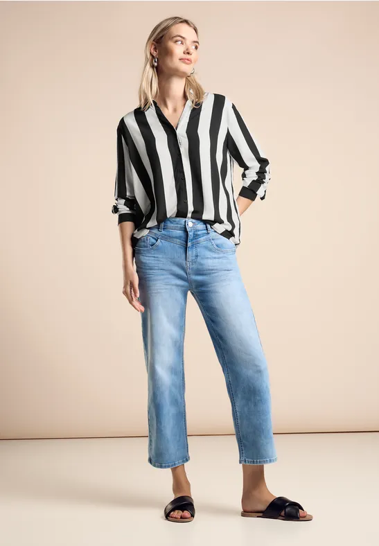 Street One Gestreifte Bluse Discount Store für neue Produkte