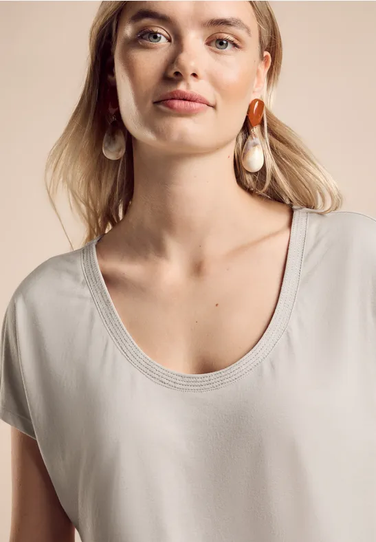 Street One Shirt im Silk-Look zollfrei