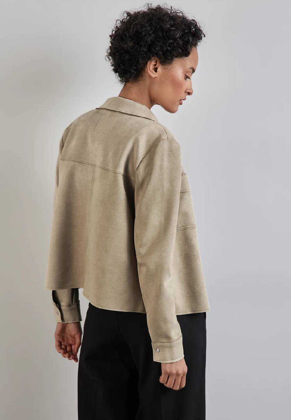 Street One Jacke in Velours-Optik Outlet