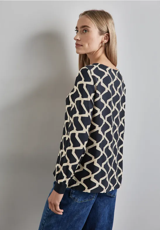 Street One Bluse mit Tape-Details Hotsell