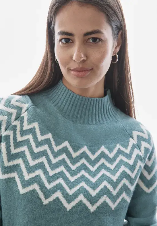 Street One Pullover mit Stehkragen Kostenloser Versand