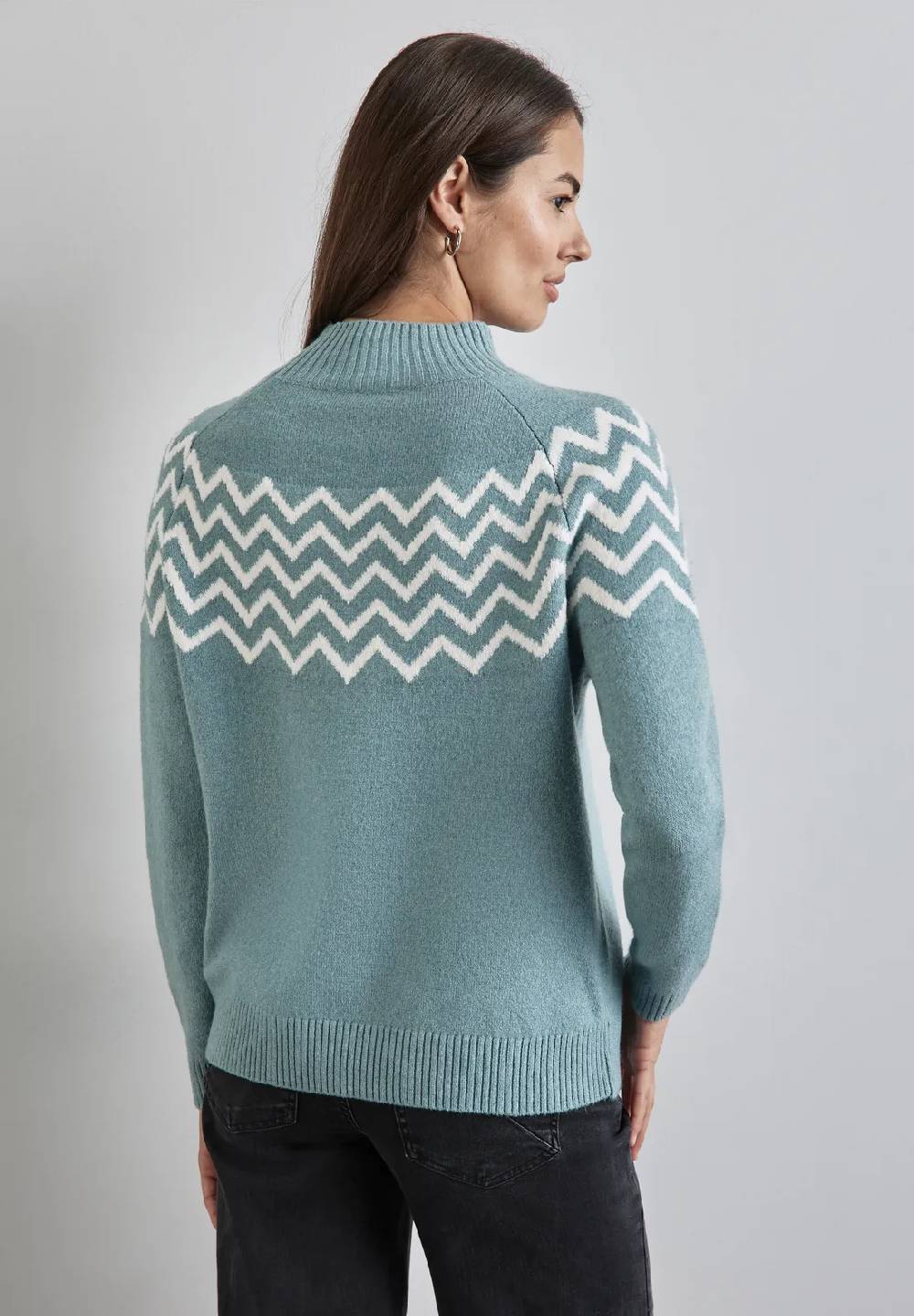 Street One Pullover mit Stehkragen Kostenloser Versand