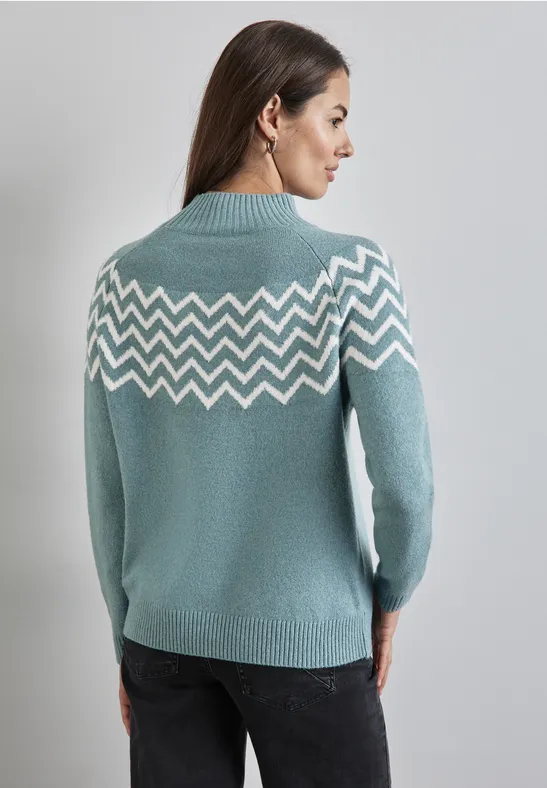 Street One Pullover mit Stehkragen Kostenloser Versand