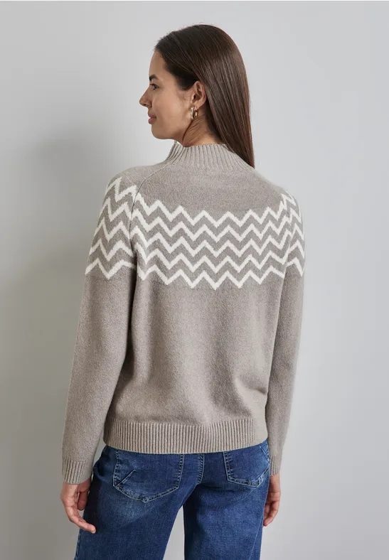 Street One Pullover mit Stehkragen Limitierter Zeitrabatt