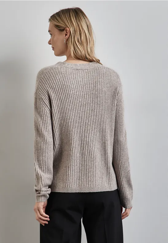 Street One Struktur-Pullover Preisnachlass