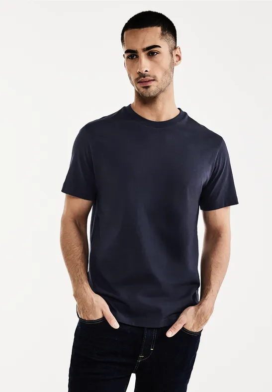 Street One Basic T-Shirt in Unifarbe Zeitlich begrenztes Angebot
