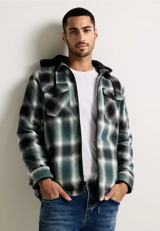 Street One Padded Overshirt mit Kapuze Exklusive Angebote