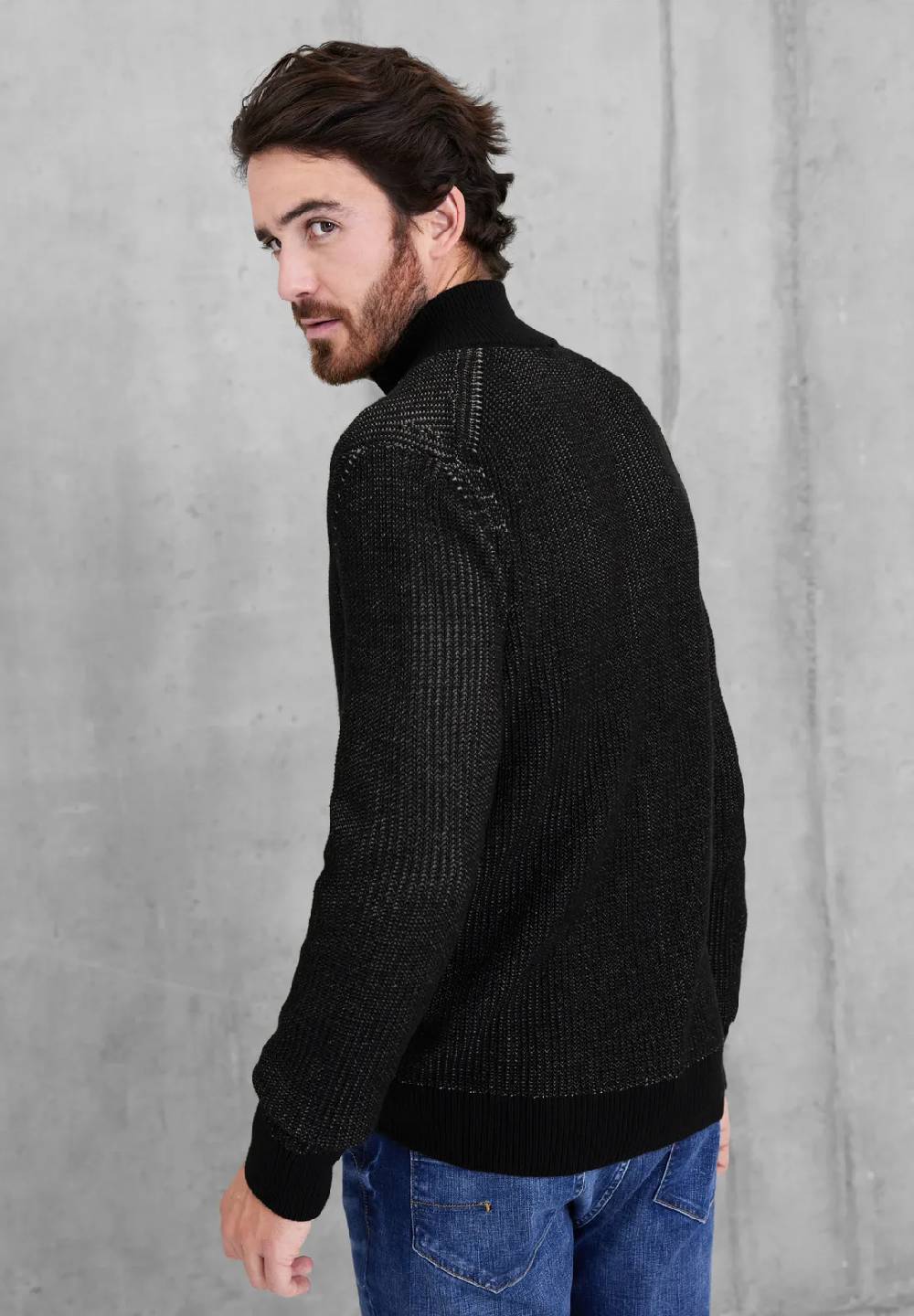 Street One Strickjacke mit Zipper Räumungsverkauf