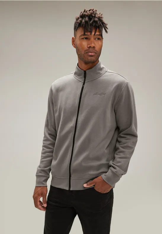 Street One Sweatjacke mit Zipper Begrenzte Freigabe
