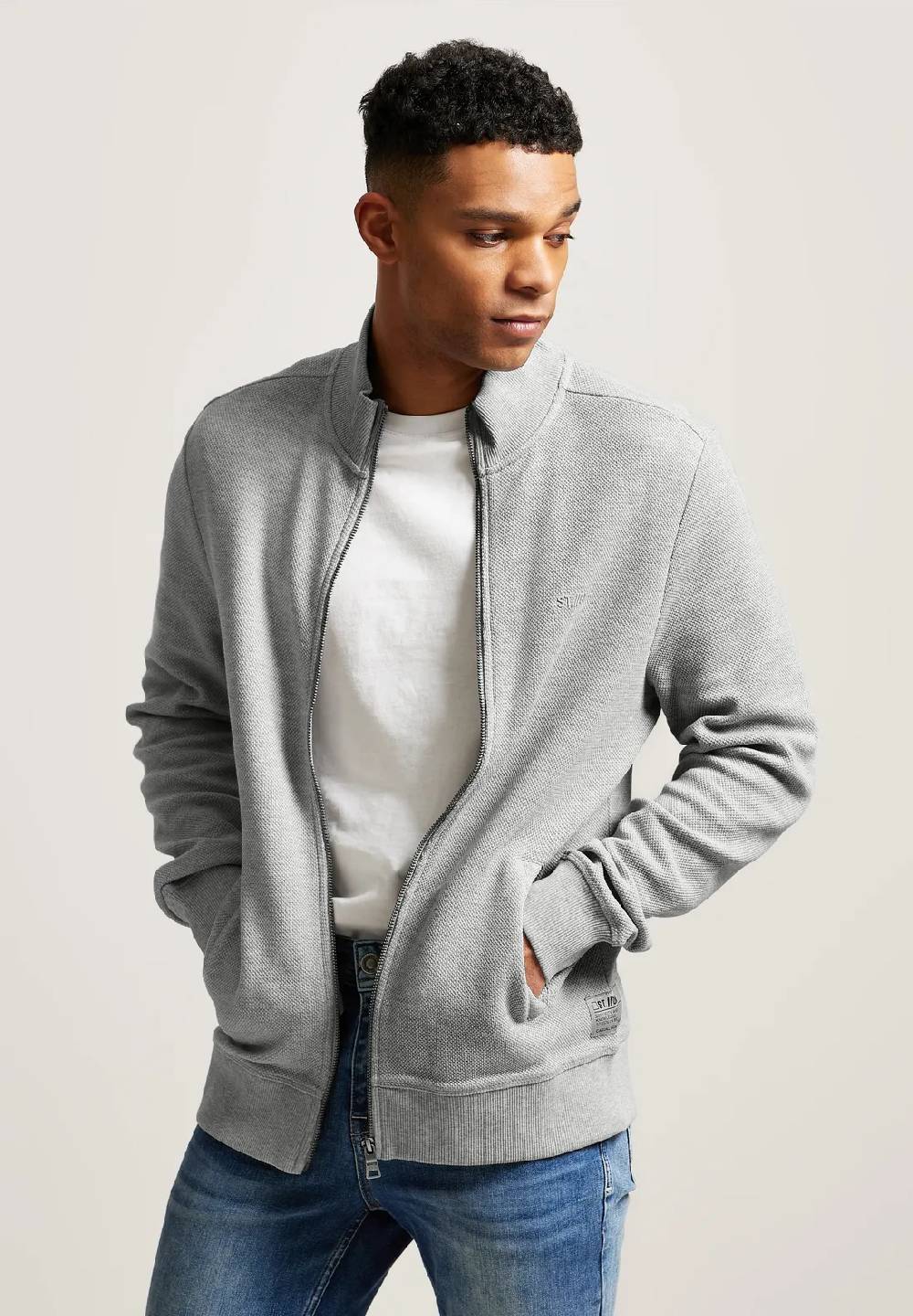 Street One Sweatjacke mit Zipper