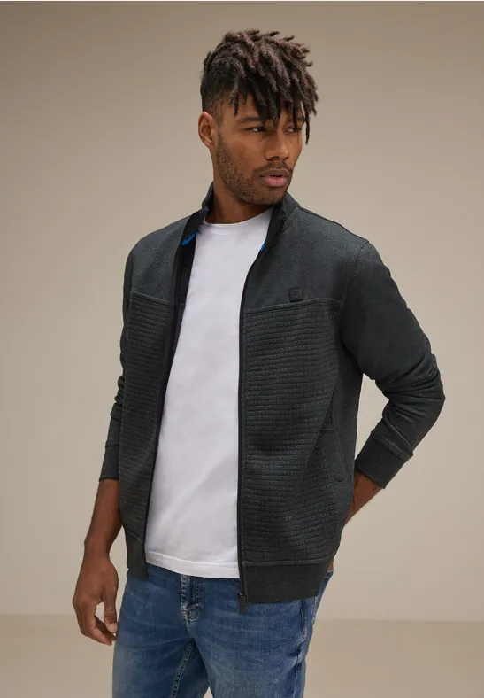 Street One Strukturmix Sweatjacke Nur für heute