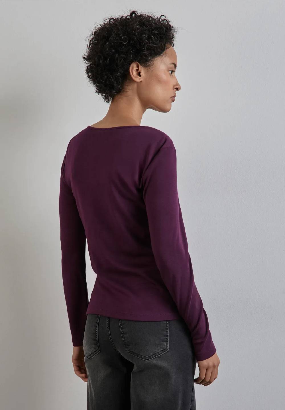 Street One Shirt mit Herzausschnitt Clearance-Verkauf