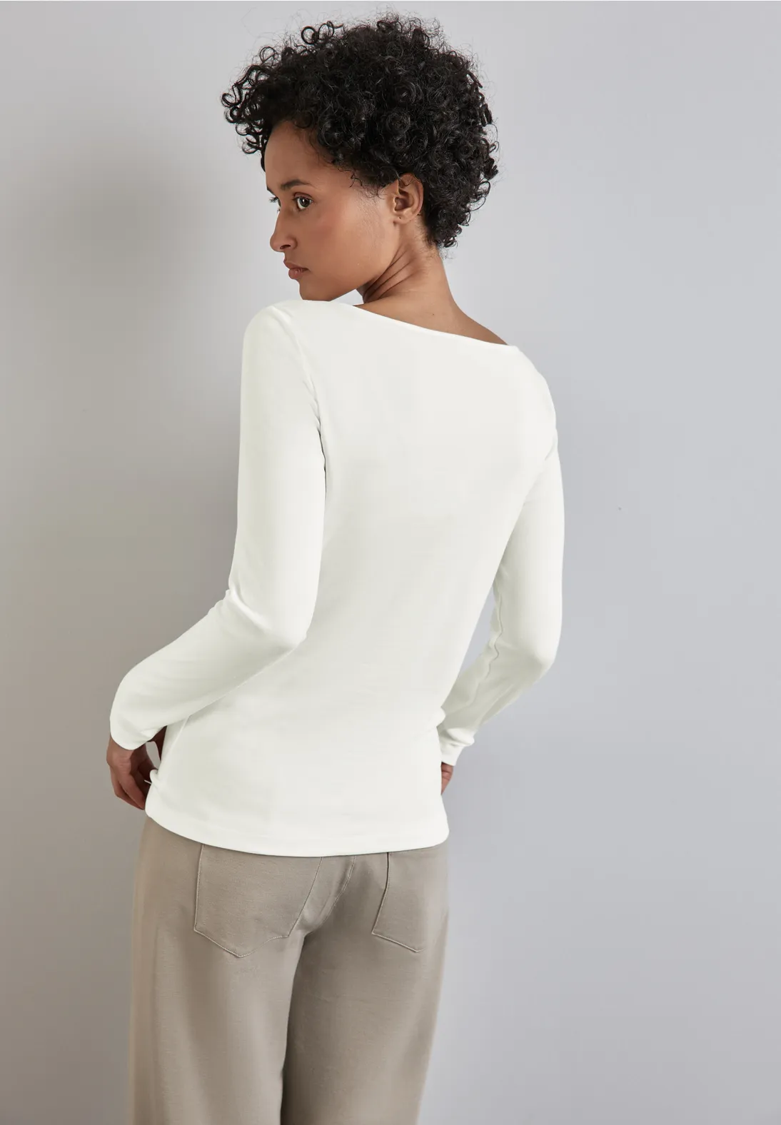 Street One Shirt mit U-Boot-Ausschnitt 50% Rabatt für begrenzte Zeit