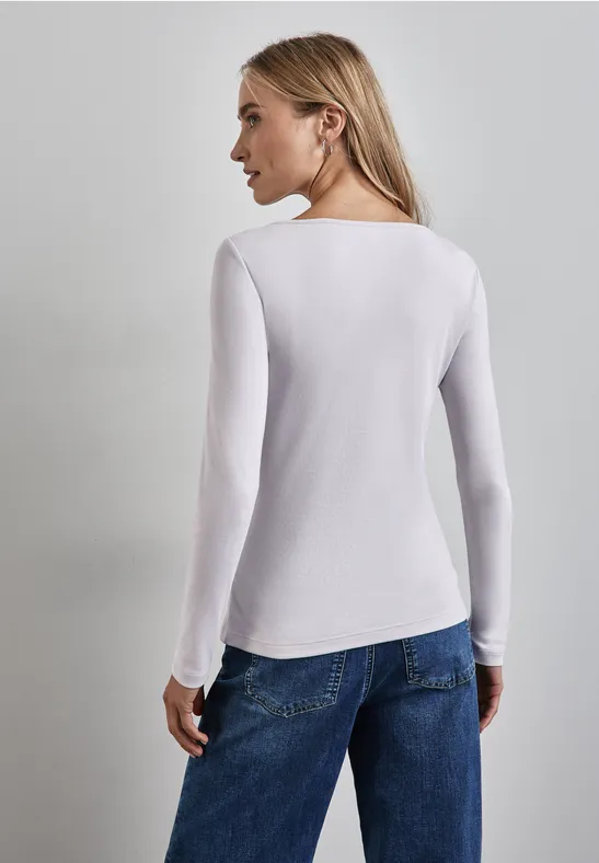 Street One Shirt mit U-Boot-Ausschnitt Angebote