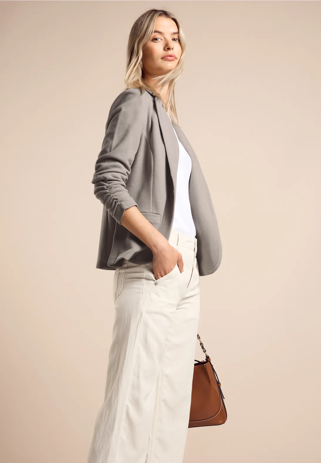 Street One Basic Blazer mit Raffungen Meist gekauft