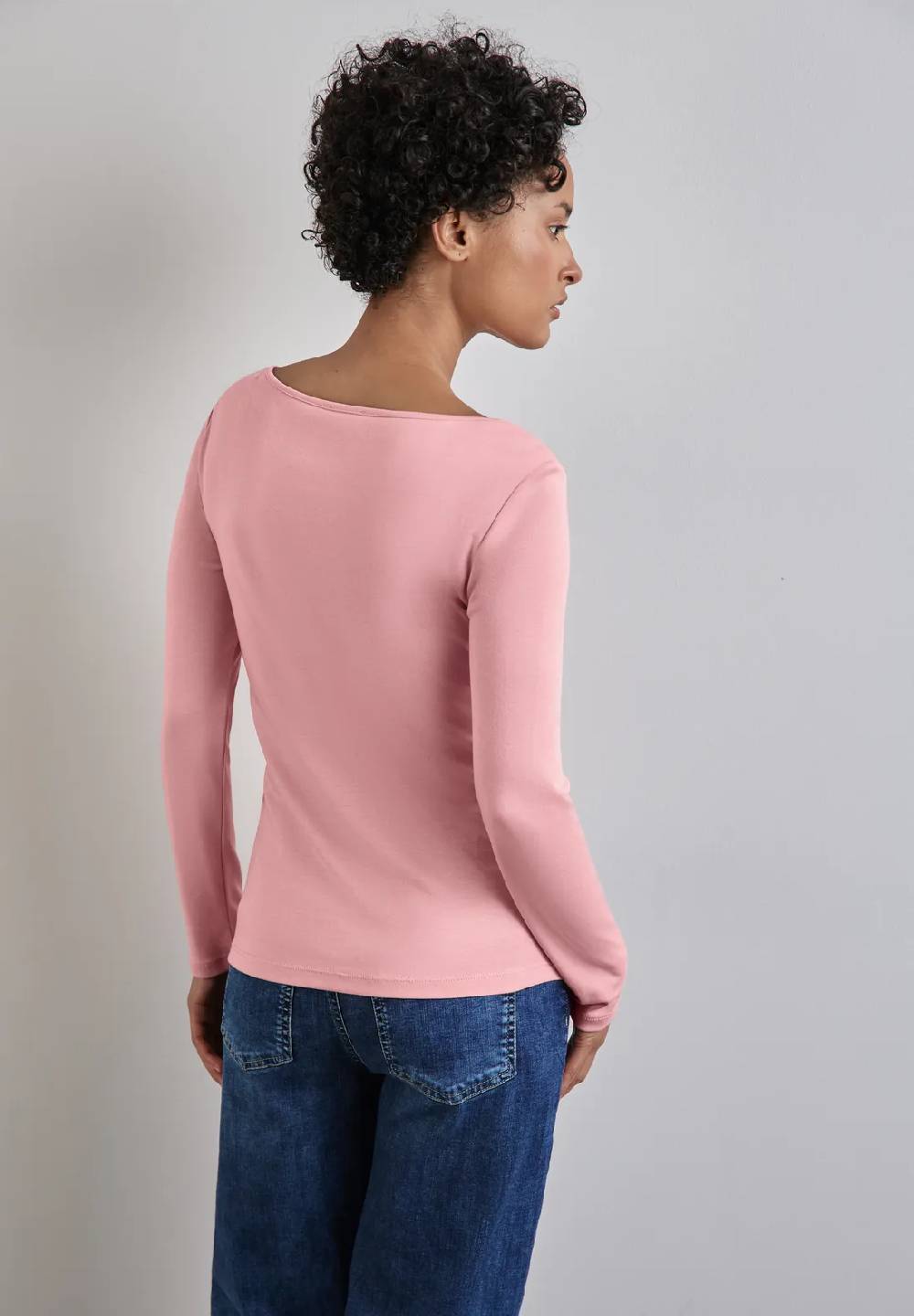 Street One Shirt mit U-Boot-Ausschnitt Fabrik Onlineshop
