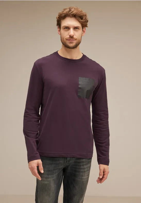 Street One Langarmshirt mit Print Weihnachtsangebot