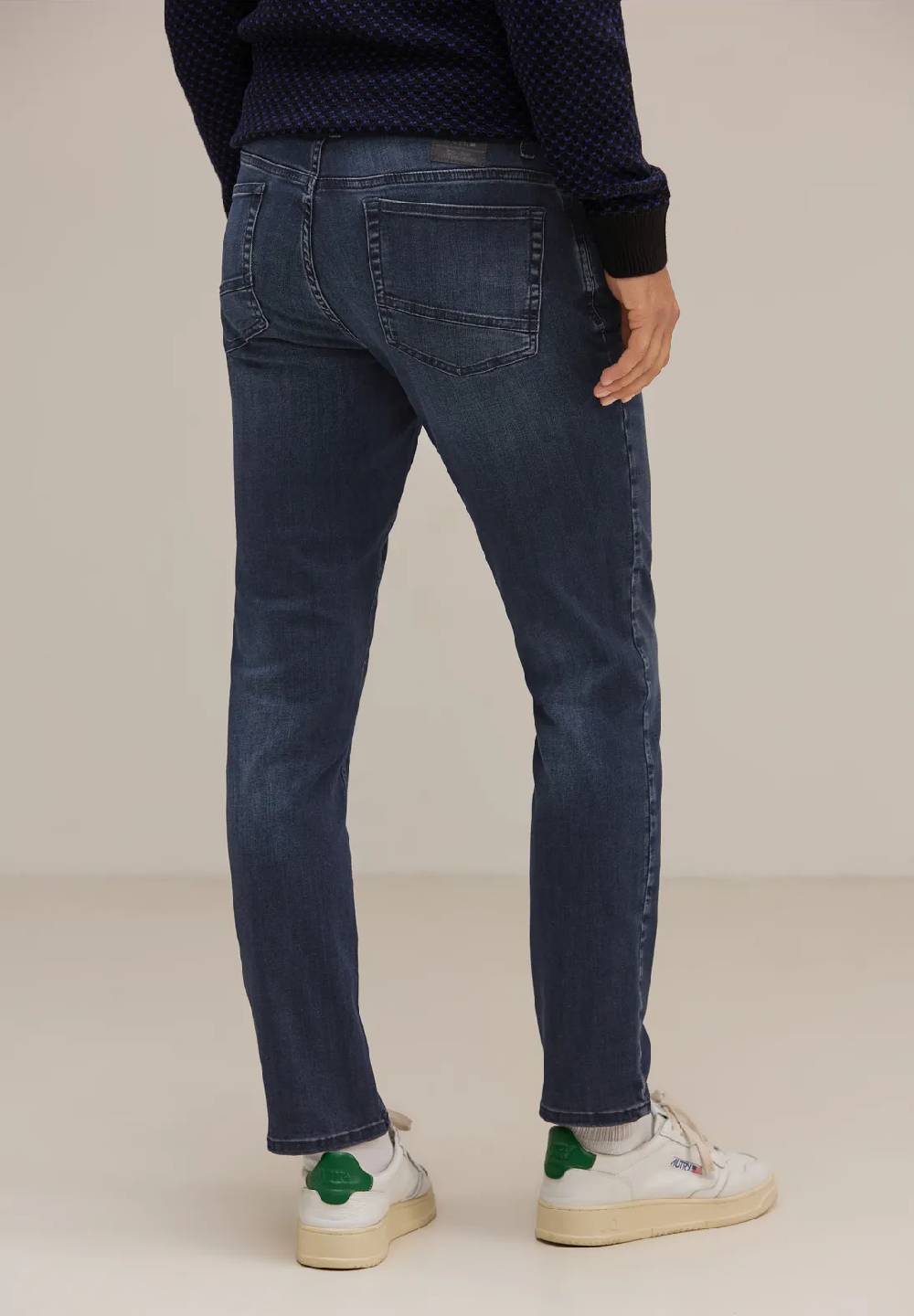 Street One Dunkelblaue Slim Fit Jeans - Style RACER Vatertagsangebot
