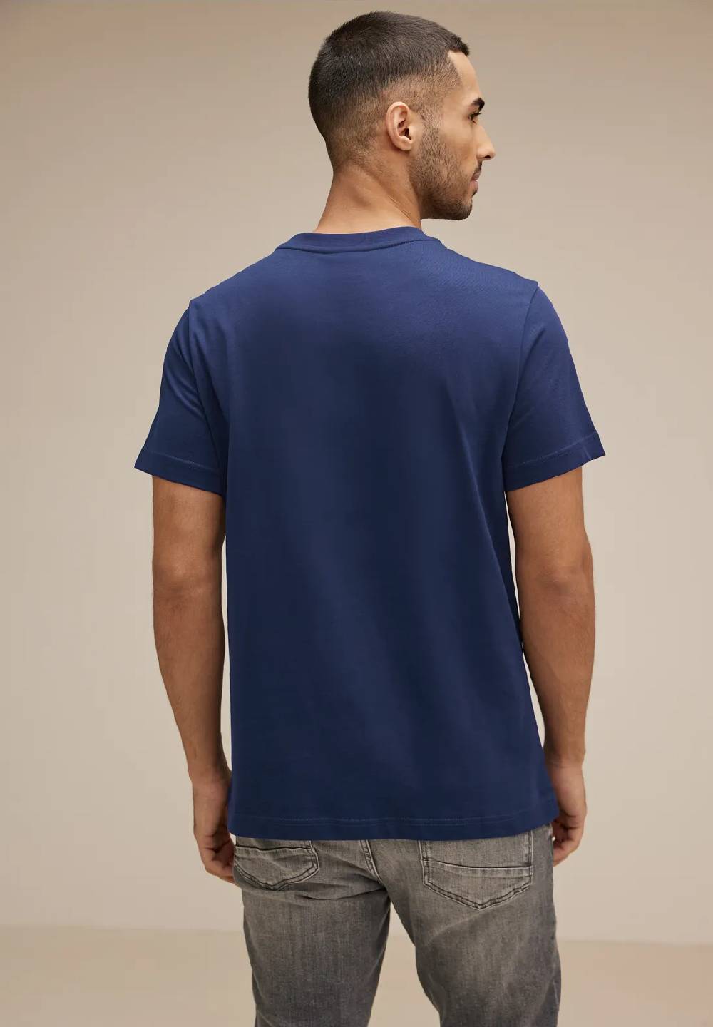 Street One Basic T-Shirt in Unifarbe Große Rabatte