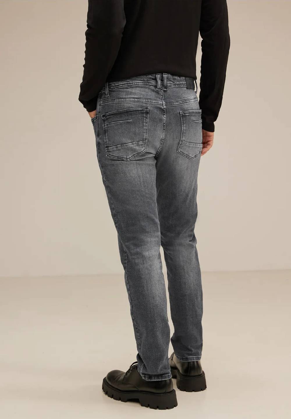 Street One Graue Regular Fit Jeans - Style PLAYER Kauf eins, bekomm eins gratis