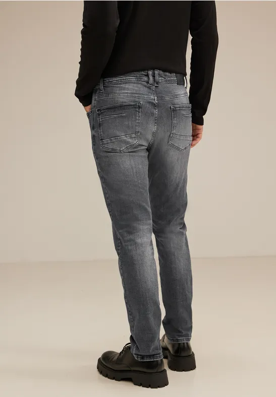 Street One Graue Regular Fit Jeans - Style PLAYER Kauf eins, bekomm eins gratis