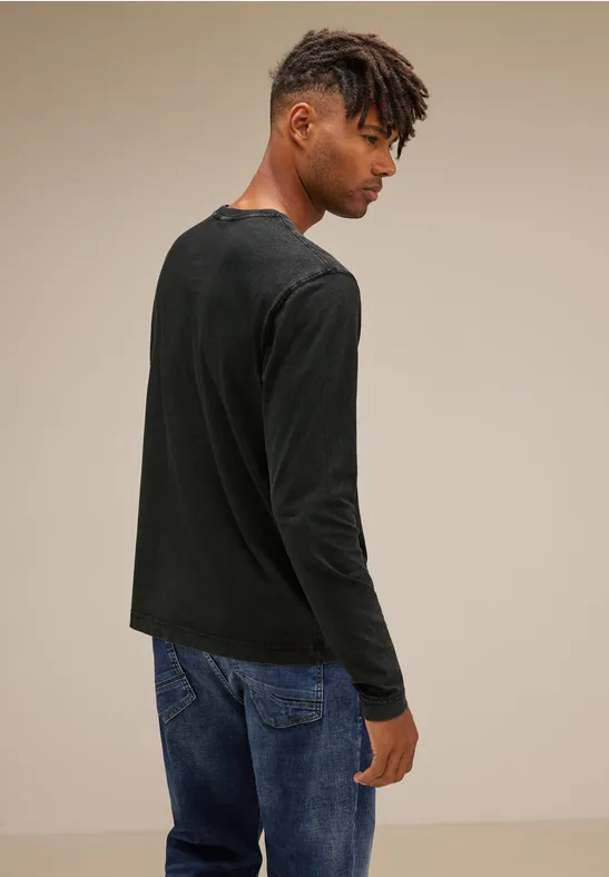 Street One Shirt mit Artwork Print Sonderangebote