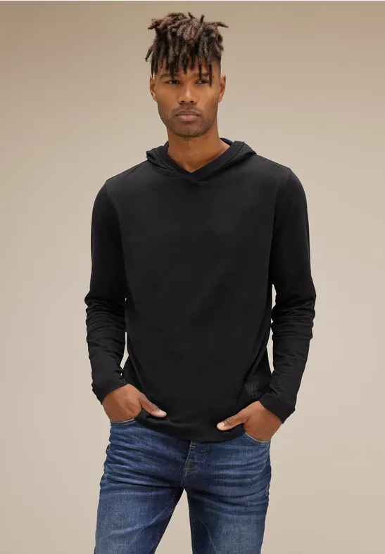Street One Softes Kapuzenshirt Tiefpreis