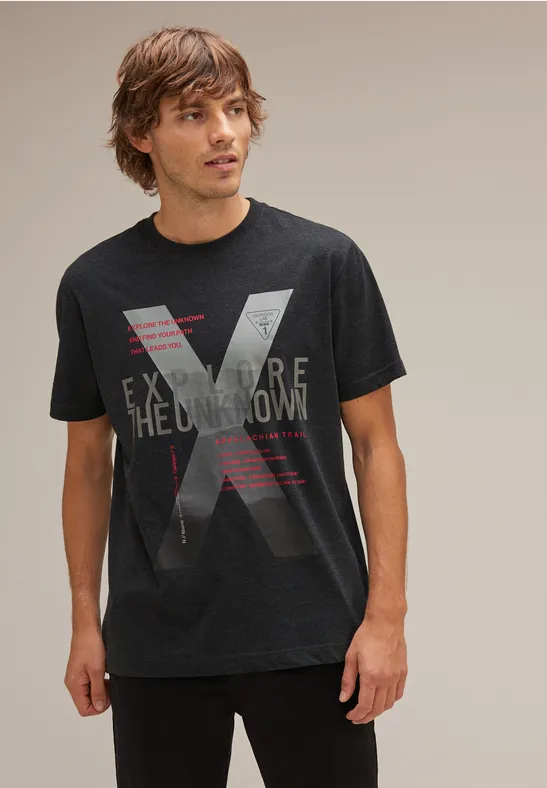 Street One T-Shirt mit Frontprint Kostenlose Rückgabe